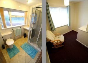 Bathroom and Bedroom- click for photo gallery